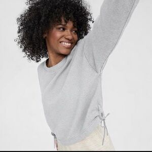 Offline by Aerie Size Small Light Gray Sweatshirt